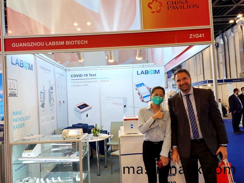 【展(zhan)會迴顧】藍(lan)勃生(sheng)物精(jing)綵(cai)亮相(xiang)2022 MEDLAB Middle East